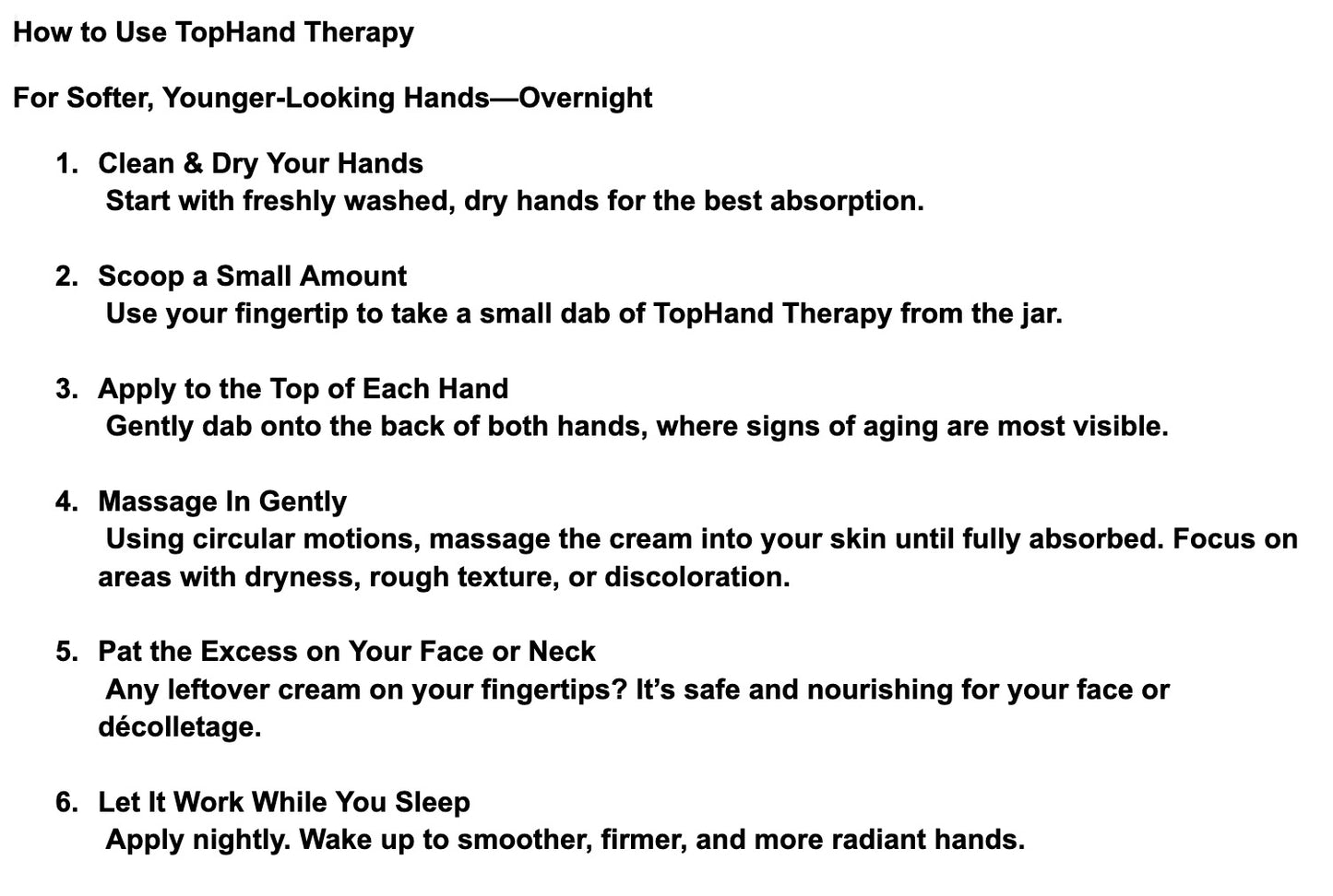 TopHand Therapy - OnMe SkinCare